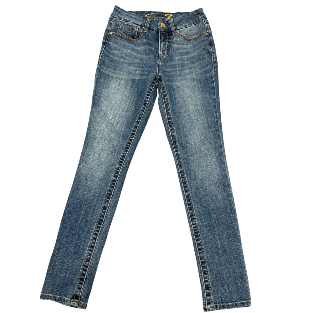 Seven 7 for all Mankind Vintage Tummyless High Rise Skinny Sz 4 Great condition